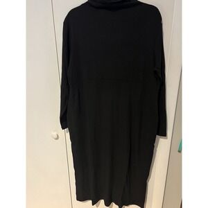 Women with Control Finespun Jersey Tummy Control Midi Dress A623039 Black L Pet